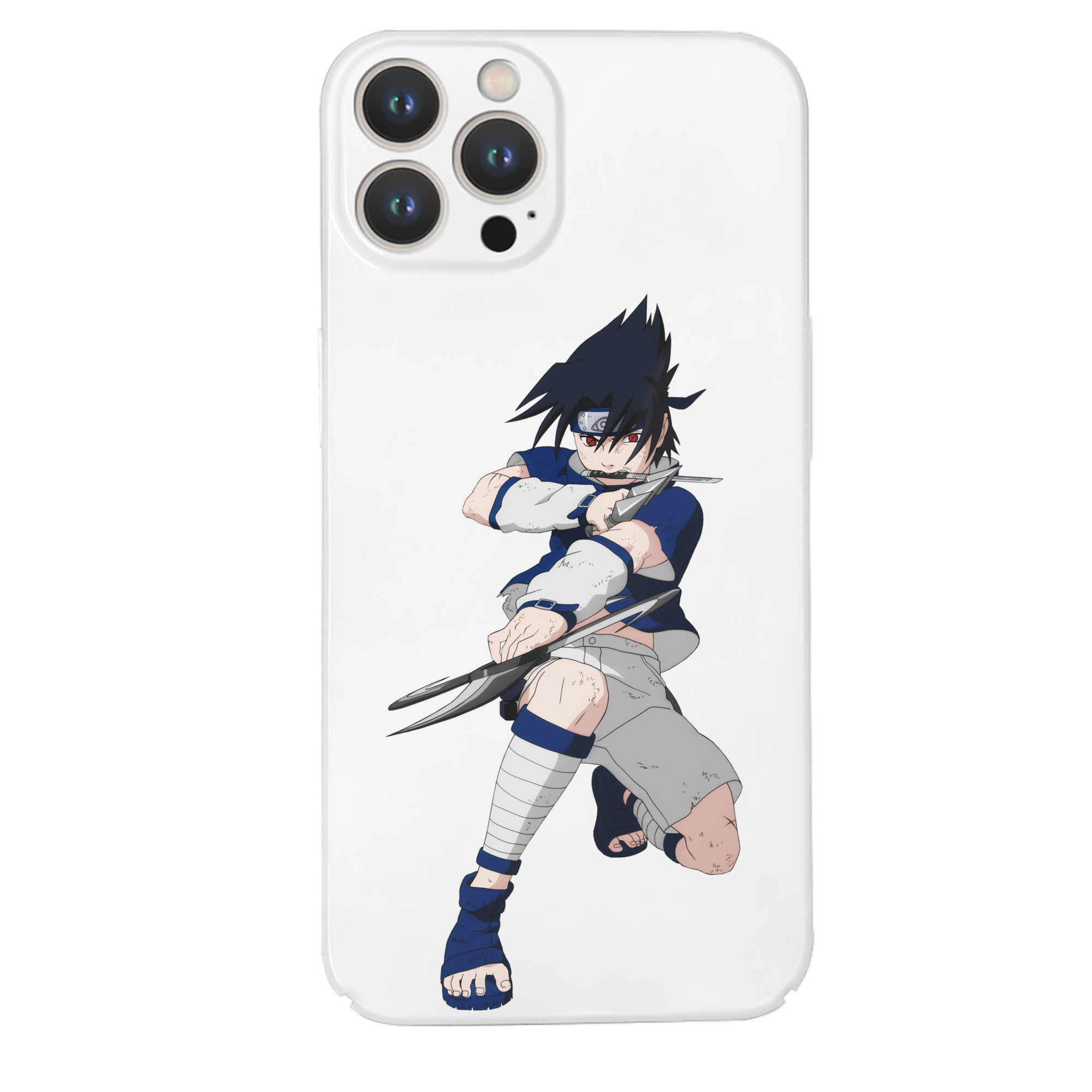 （画像用） NARUTO -ナルト- うちは サスケ Uchiha Sasuke 【iPhone 14シリーズ対応】ハードケース